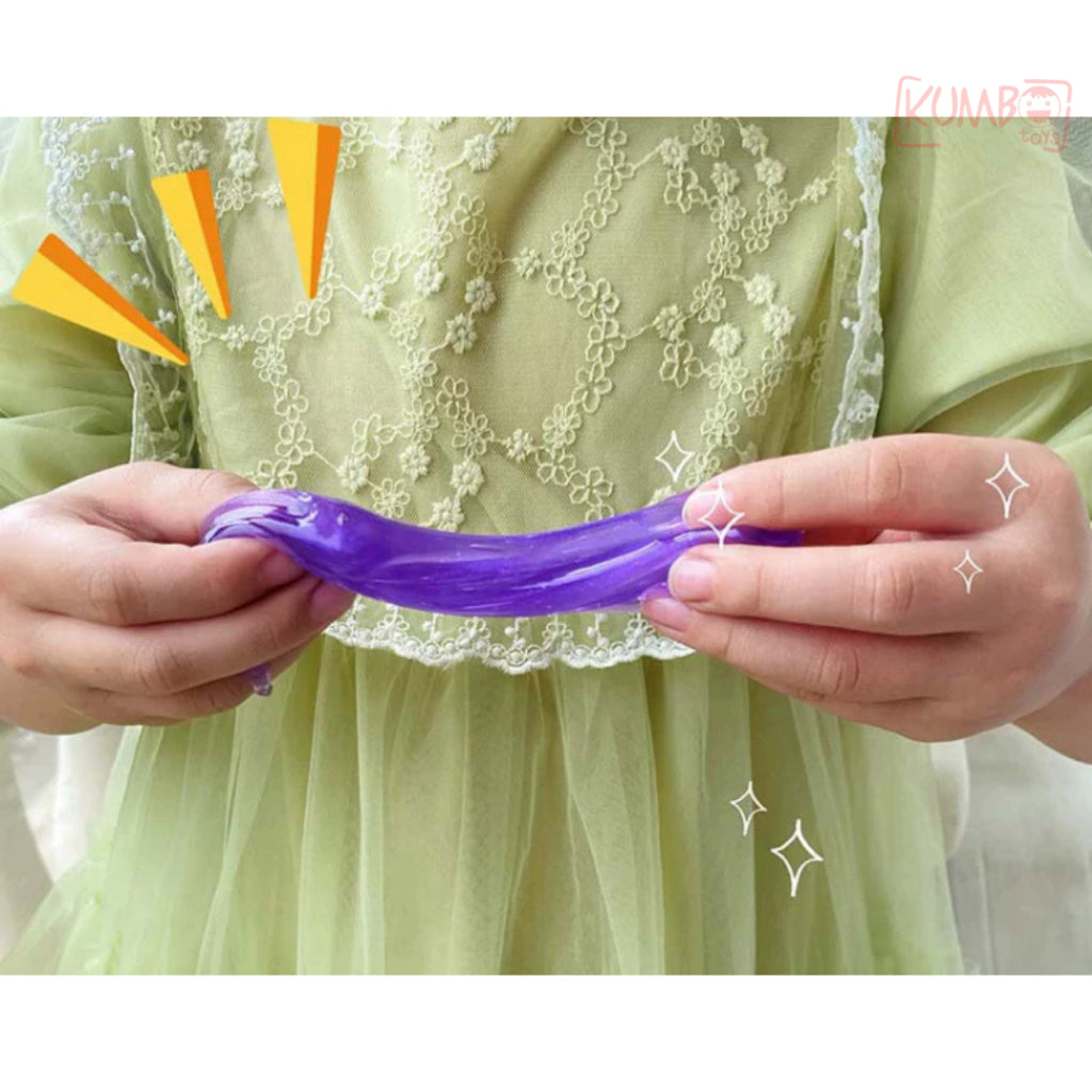 Mainan Edukasi Anak Slime Crystal Mud Water Slime