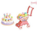 Mainan Edukasi Anak Trolley Playing House Ice Cream Kitchen Set