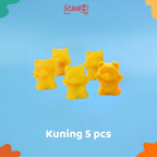 Mainan Edukasi Anak Counting Bears Montessori Belajar Berhitung dan Mengenal Warna