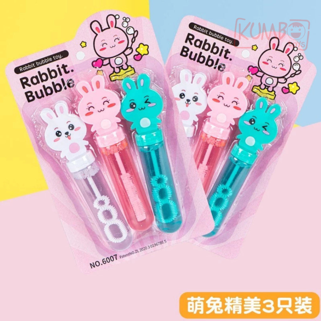 Mainan Anak Bubble Stick Bubble Rabbit and Duck Isi 3 Pcs