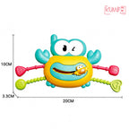 Mainan Edukasi Anak Teether Pop it Pull String Toys Stimulasi Sensorik Motorik