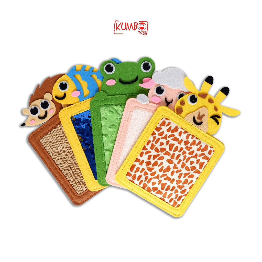 Mainan Edukasi Anak Sensory Play Mat Tekstur Karakter Hewan