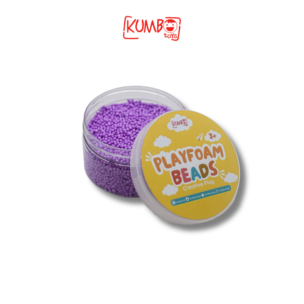 Mainan Edukasi Anak Playfoam Beads Crafting Foam Beads