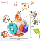 Mainan Edukasi Bayi Busy Puzzle Hand Catch Ball Stimulus Motorik