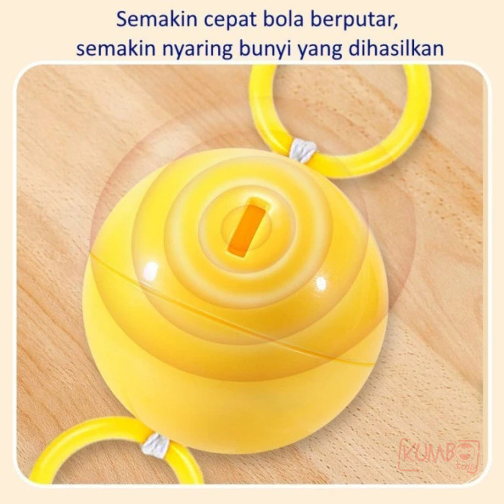 Mainan Anak Bola Lampu Berputar Stress Release Mainan