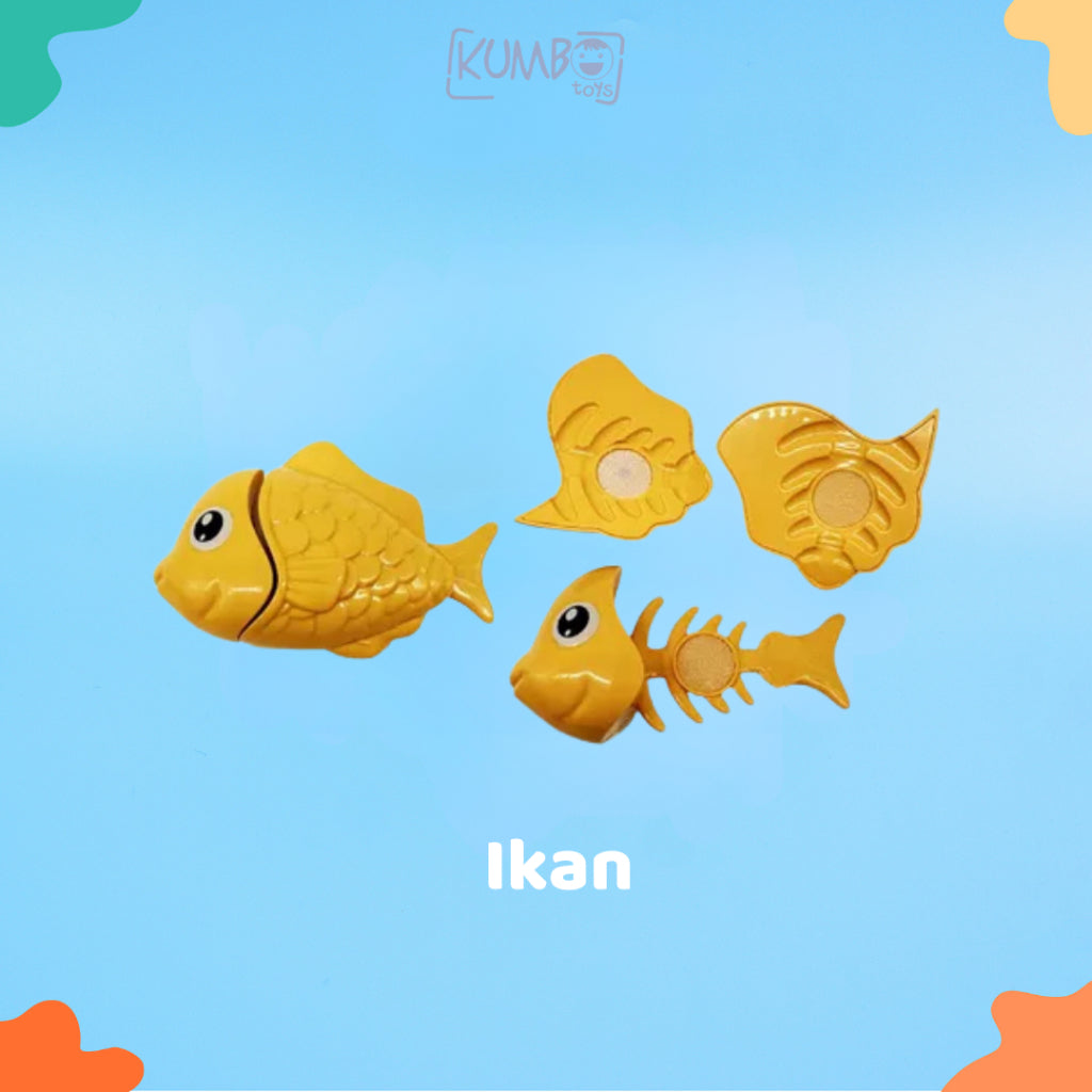 Mainan Edukasi Anak Pretend Play Potong Kupas Makanan Buah dan Sayur