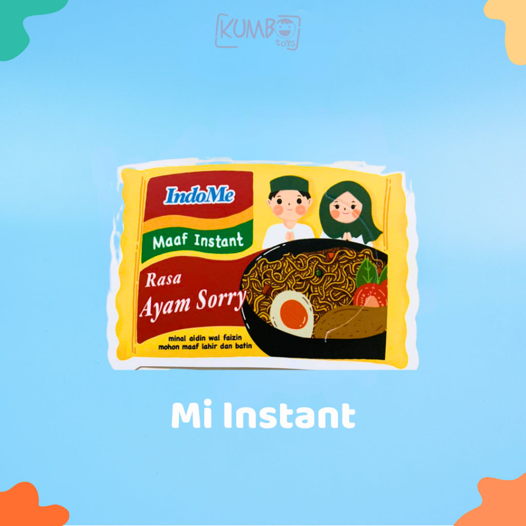 Amplop Lebaran Karakter Lucu Snack 3D