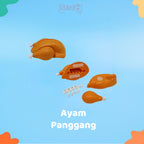Mainan Edukasi Anak Pretend Play Potong Kupas Makanan Buah dan Sayur