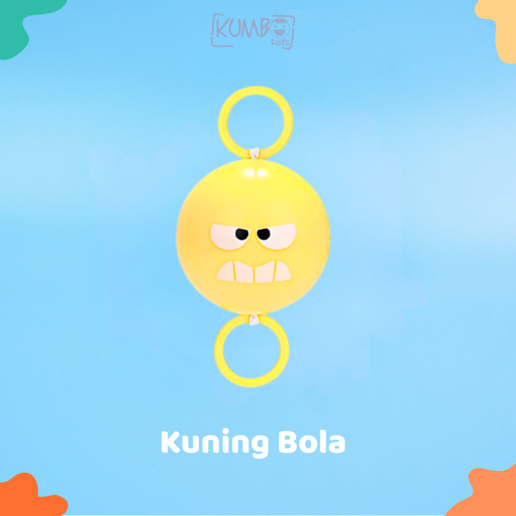 Mainan Anak Bola Lampu Berputar Stress Release Mainan