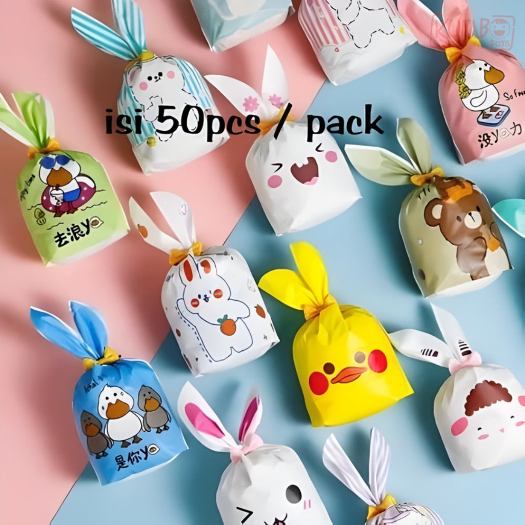 Hampers Goodie Bag Plastik Model Ikat