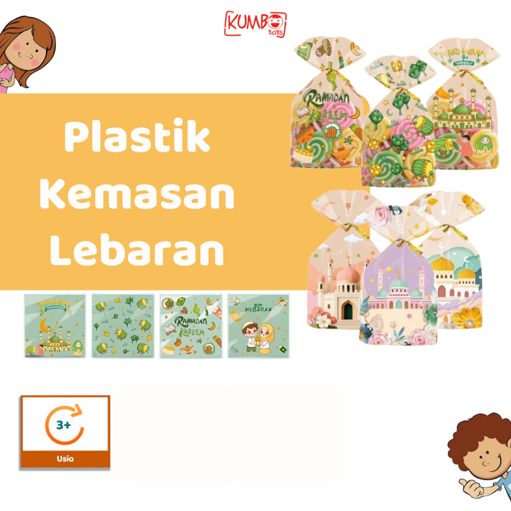 Plastik Hampers Motif Lebaran Idul Fitri