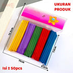 Mainan Edukasi Anak Counting Stick Sorting Warna Berhitung Stik