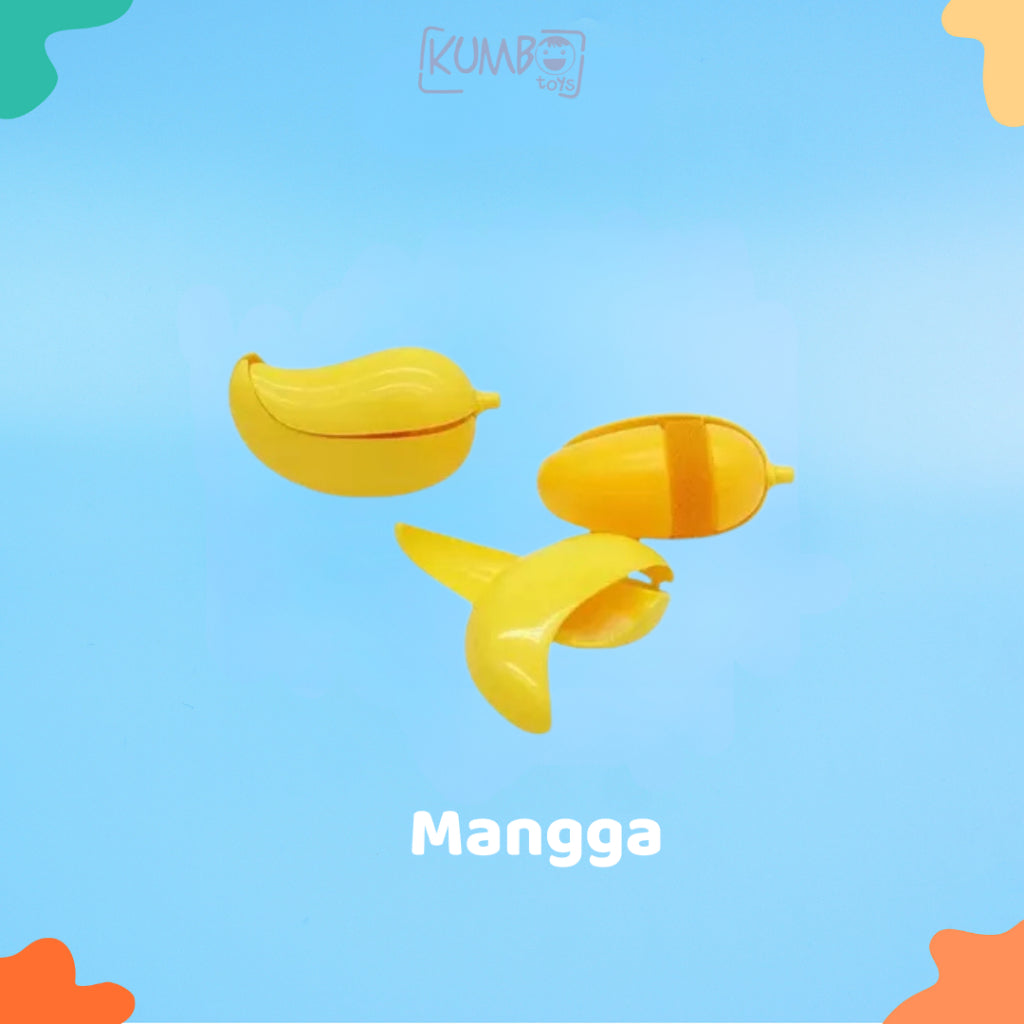 Mainan Edukasi Anak Pretend Play Potong Kupas Makanan Buah dan Sayur