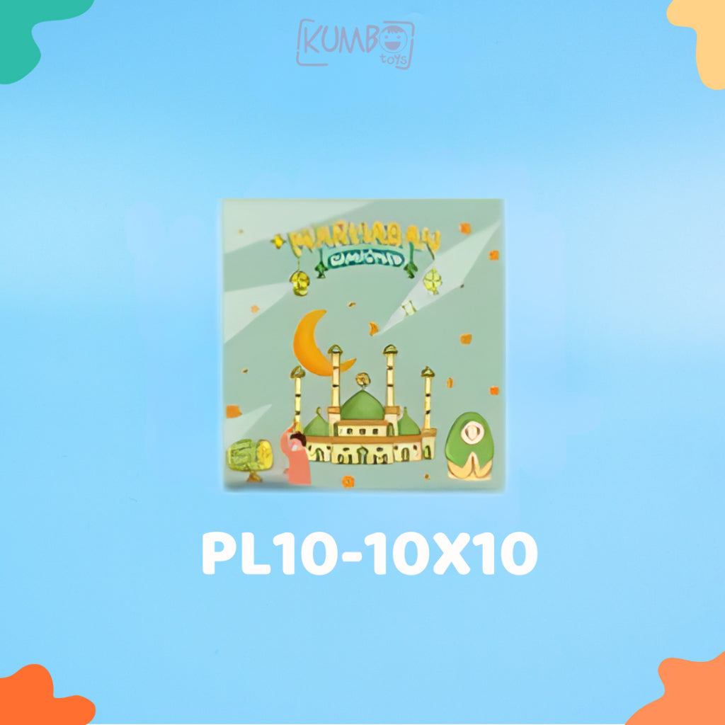 Plastik Hampers Motif Lebaran Idul Fitri