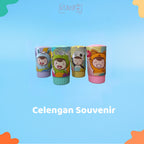 Celengan Plastik Delano Kartun Ulang Tahun Anak