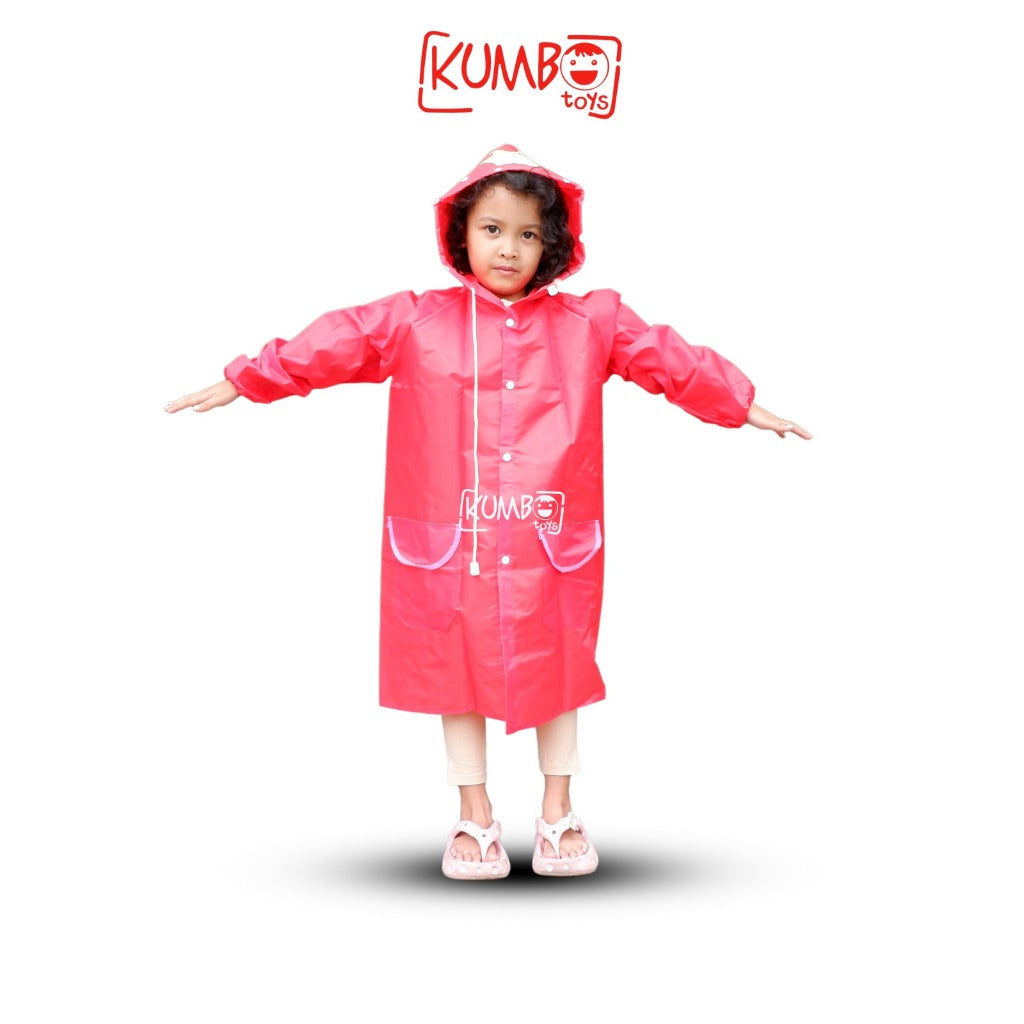 Jas Hujan Anak Karakter Lucu/ Funny Rain Coat For Kids