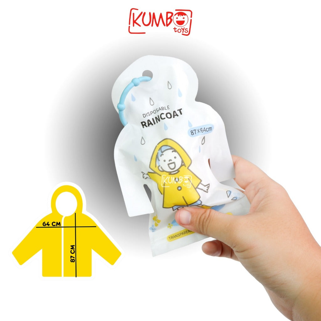 Jas Hujan Anak Mini Travel Bag Disposable Raincoat