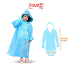 Jas Hujan Anak Polos/ Raincoat Jas Hujan Anak Trendy EVA Waterproff PVC