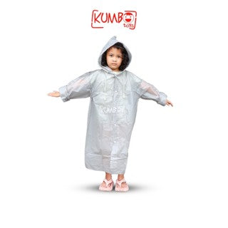 Jas Hujan Anak Polos/ Raincoat Jas Hujan Anak Trendy EVA Waterproff PVC