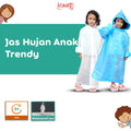 Jas Hujan Anak Polos/ Raincoat Jas Hujan Anak Trendy EVA Waterproff PVC