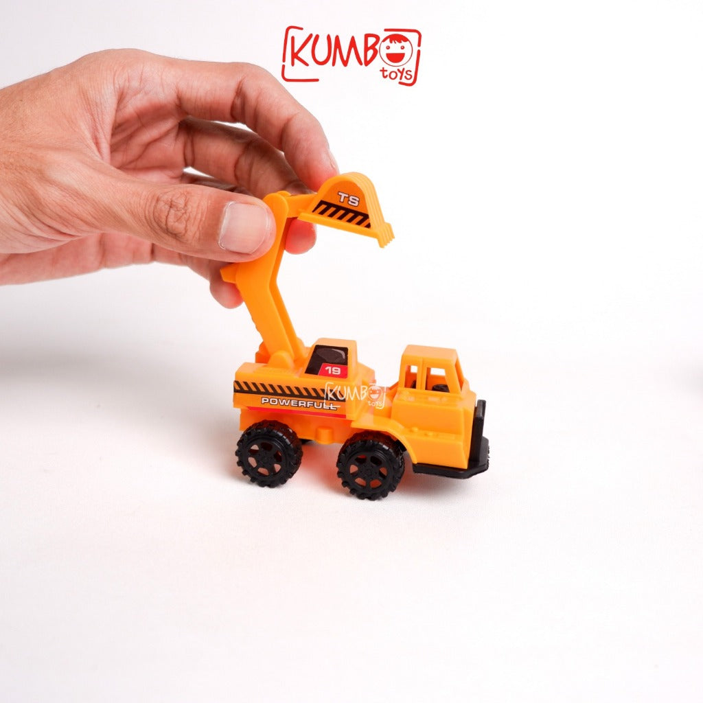 Mainan Anak Mobil Konstruksi Construction Truck Isi 6 Pcs