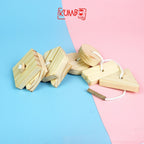 Mainan Edukasi Anak Wooden Lacing Shape Meronce Kayu dan Mencocokan Bentuk