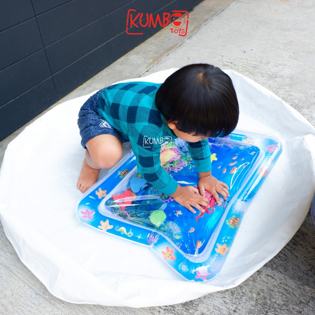 Mainan Bayi Water Play Mat Matras Air Bermain Babyslapped pad Playmat