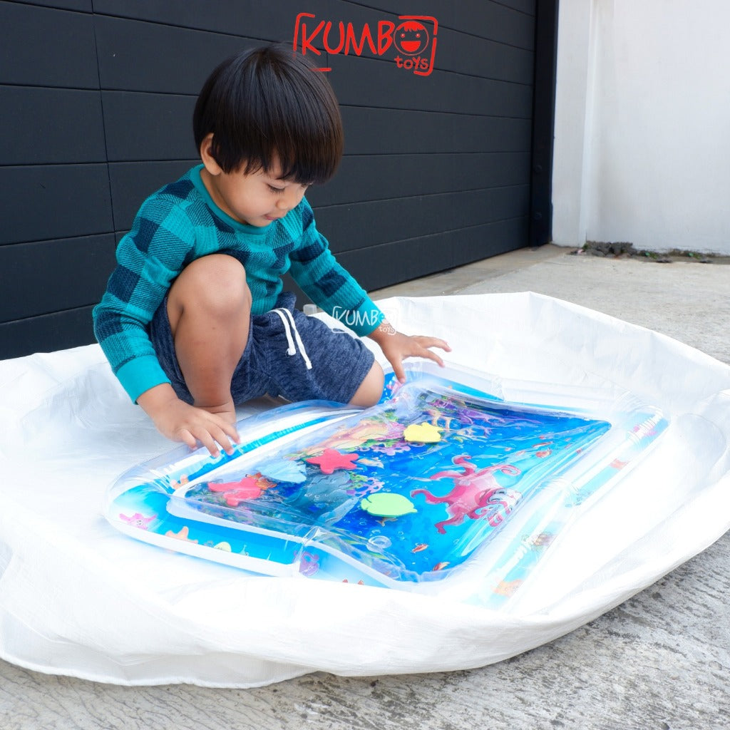 Mainan Bayi Water Play Mat Matras Air Bermain Babyslapped pad Playmat