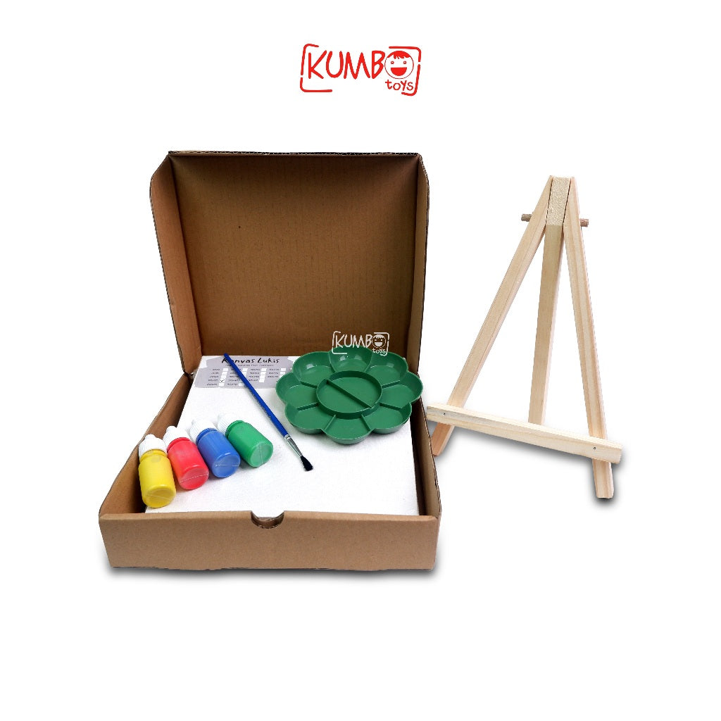 Mainan Edukasi Anak Melukis Painting Full Set