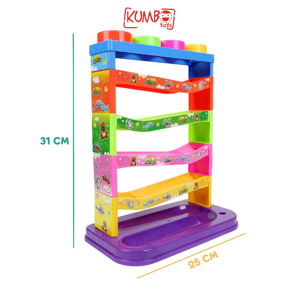 Mainan Edukasi Anak Pukul Bola Seluncur Pound A Ball