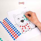 Mainan Edukasi Paket Menempel Dot Sticker/Label