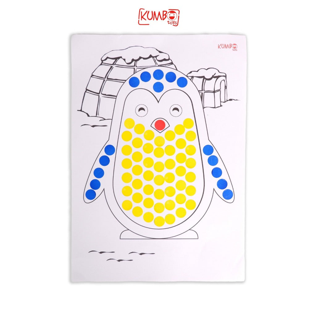 Mainan Edukasi Paket Menempel Dot Sticker/Label