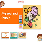 Mainan Edukasi Mewarnai Pasir