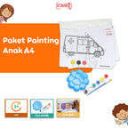 Paket Painting Anak/ Mewarnai