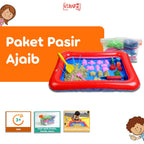 Paket Pasir Ajaib 1kg Magic Sand Sensory Montessori Play