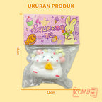 Mainan Anak Squishy Pinch Mouse Cheese And Hamster Squishy Keju