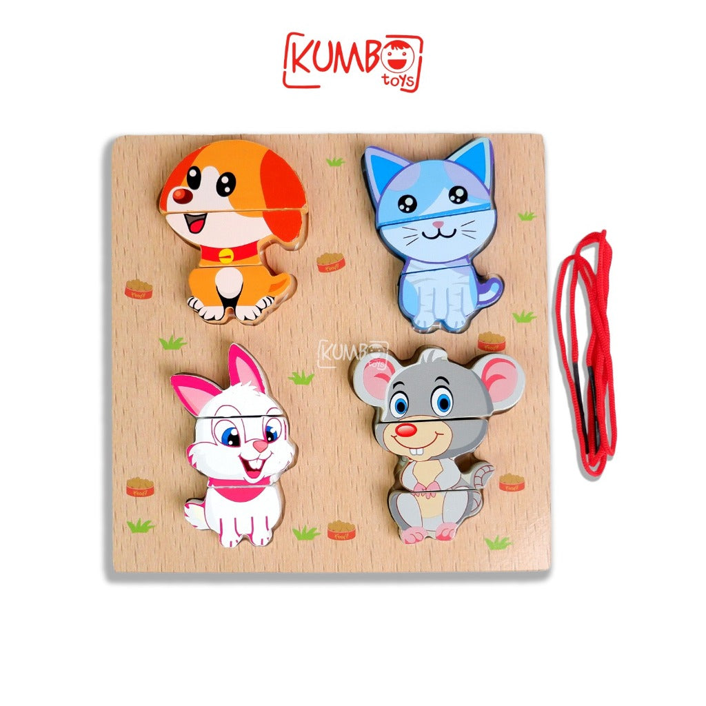 Mainan Edukasi Anak Pretend Play Wooden Mainan Potong Makanan Buah Sayur Kayu