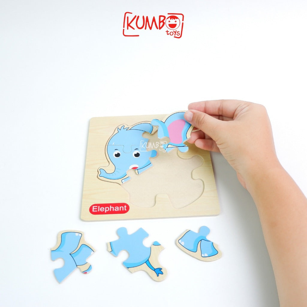 Mainan Edukasi Puzzle Anak Bayi Puzzel Kayu