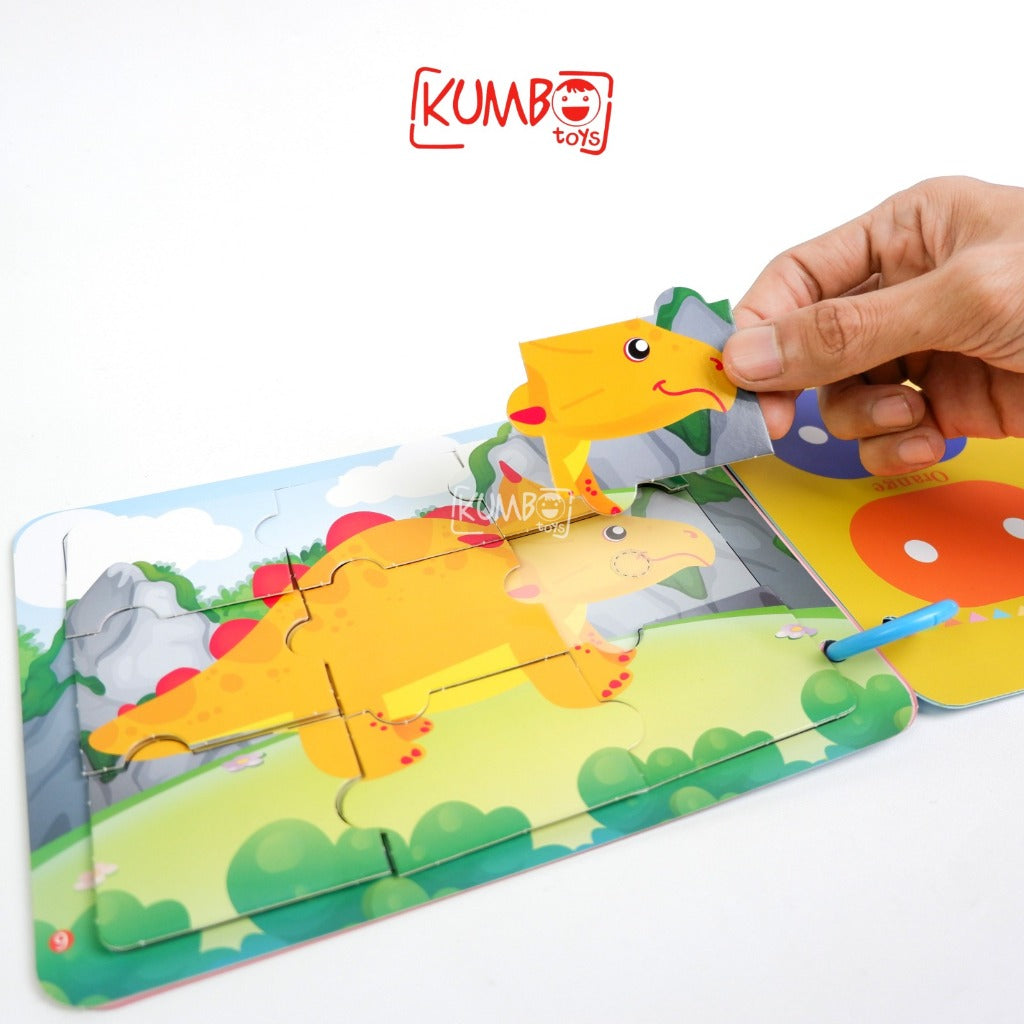 Mainan Edukasi Anak Quiet Book Thinking Game Activity Reusable Book Buku Aktivitas