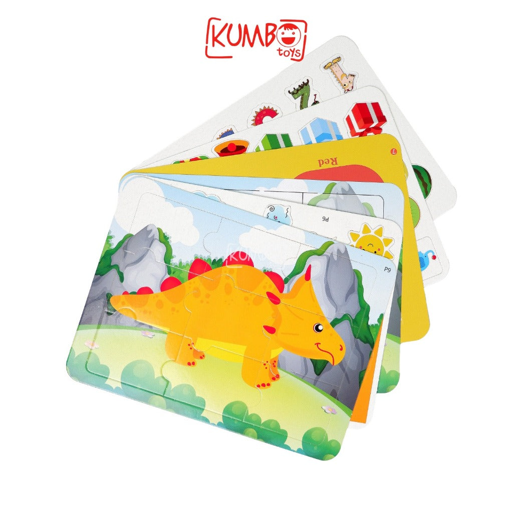 Mainan Edukasi Anak Quiet Book Thinking Game Activity Reusable Book Buku Aktivitas