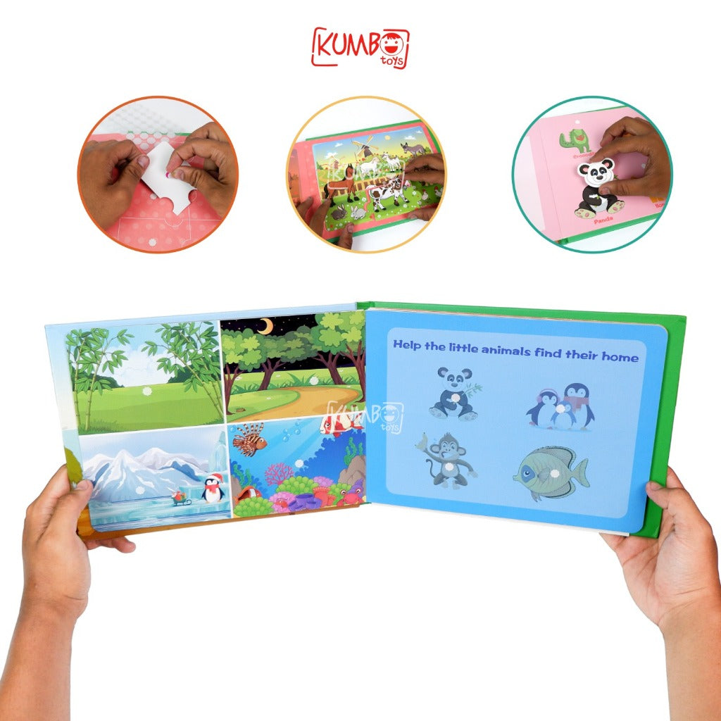 Quiet Book Reused Buku Edukasi Anak Busy Book Pengetahuan Anak