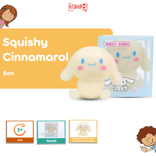 Mainan Edukasi Anak Squishy Cinnamoroll Box