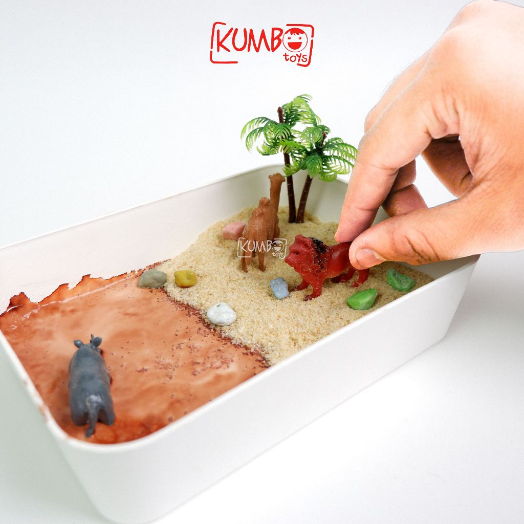 Sensory Play Edible Tray Montessori Play