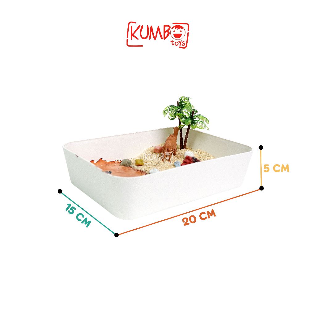 Sensory Play Edible Tray Montessori Play