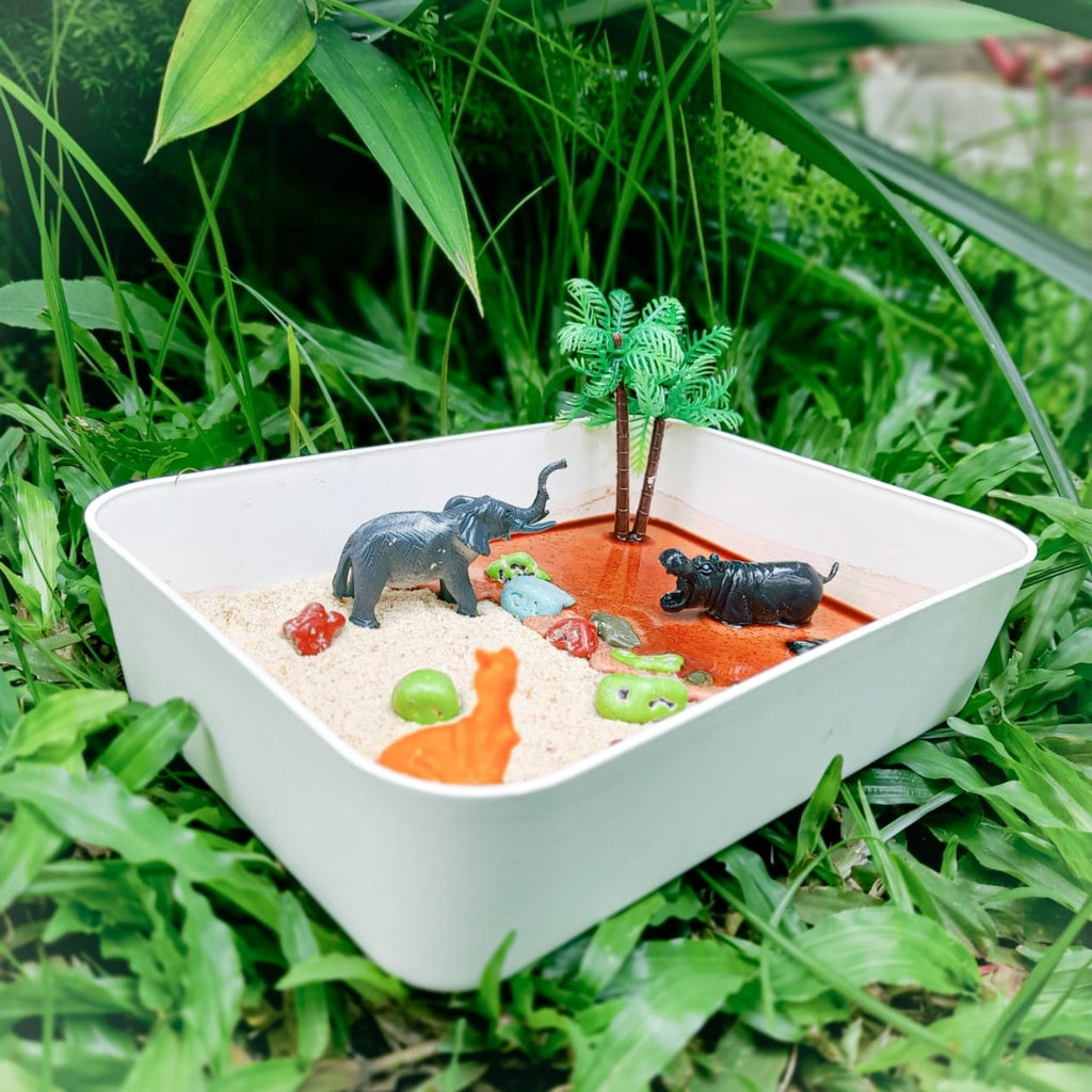 Sensory Play Edible Tray Montessori Play