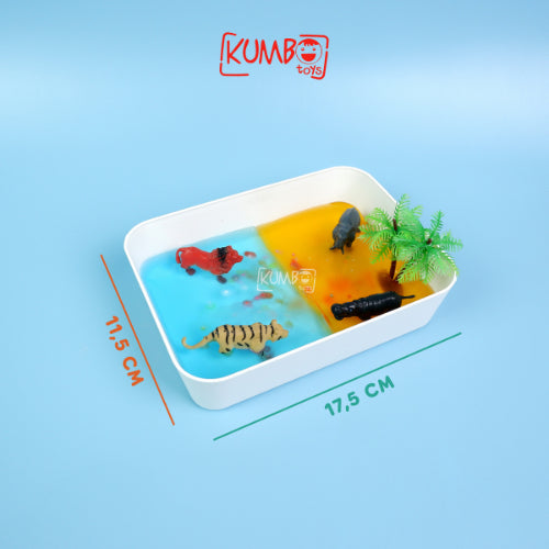 Saving Animal Edible Sensory Play Mainan Montessori Untuk Bayi