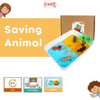 Saving Animal Edible Sensory Play Mainan Montessori Untuk Bayi