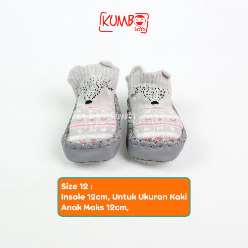 BABYFIT PATTERN MOCCASINS sepatu bayi prewalker kaos kaki anak import
