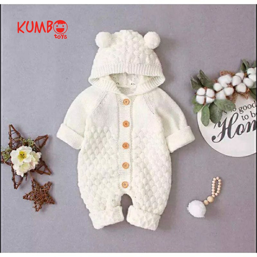 KIDS Rajut Anak Bayi Lucu 0-12 bln UNISEX/Baju kodok/Jumper bayi perempuan/Jumper bayi laki-laki