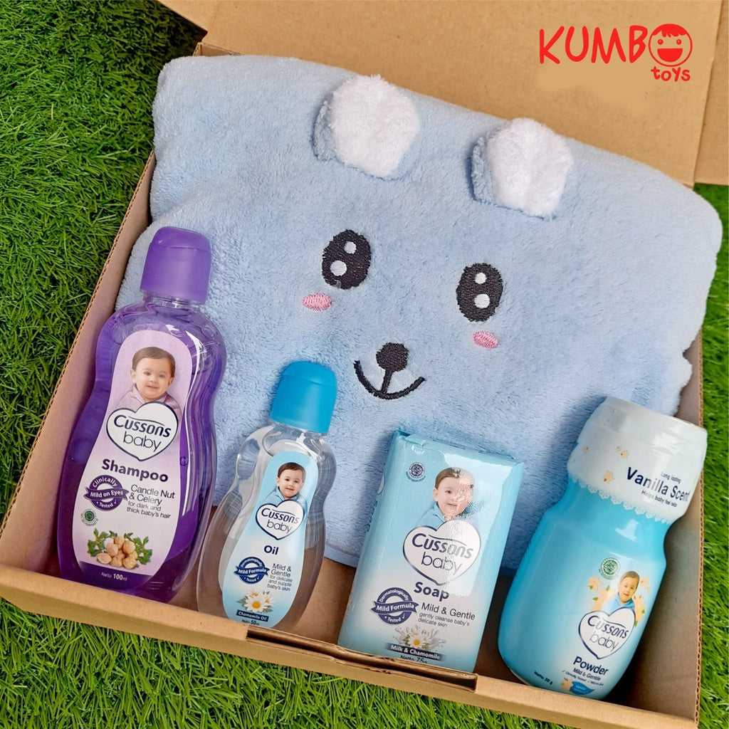 Hampers newborn (perawatan/perlengkapan mandi bayi)